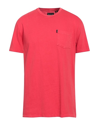 SUPERDRY Basic T-Shirt Rot 100% Organische Baumwolle