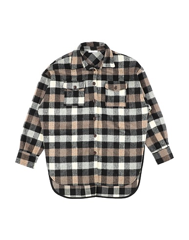 L:Ú L:Ú by MISS GRANT Patterned shirts & blouses Black 50% Acrylic, 25% Polyester, 20% Wool, 5% Merino Wool