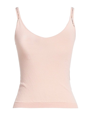 TWENTY EASY by KAOS Camisole Blush 85% Viscose, 15% Polyester