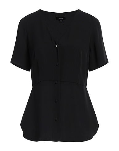 THEORY Silk shirts & blouses Black 100% Silk