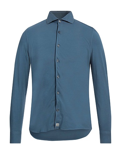 SONRISA Camicia tinta unita Avio 97% Cotone, 3% Elastan