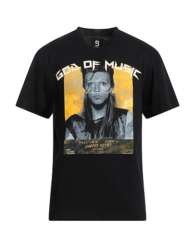 B-USED T-shirt Black 100% Cotton