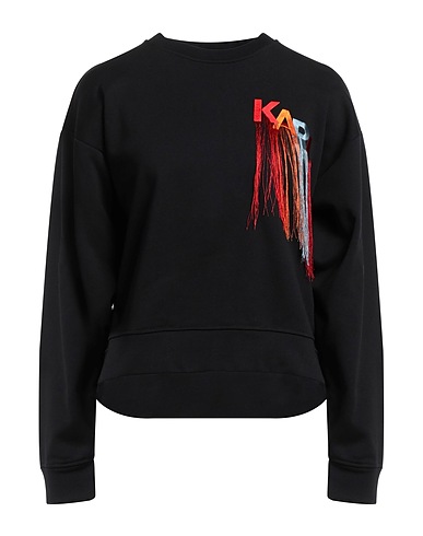 KARL LAGERFELD Sweatshirt Black 100% Cotton