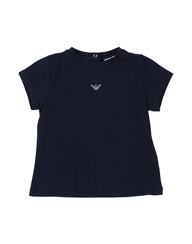 EMPORIO ARMANI T-shirt Navy 95% Cotton, 5% Elastane