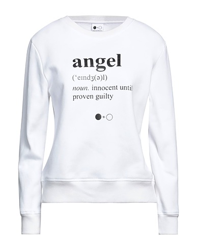 A BLACK AND WHITE STORY Sweatshirt Weiß 100% Baumwolle