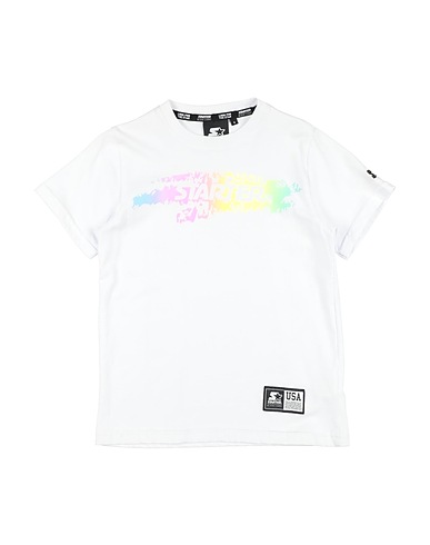 STARTER T-shirt White 100% Cotton