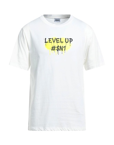 #SN1 T-shirt Ivory 100% Cotton
