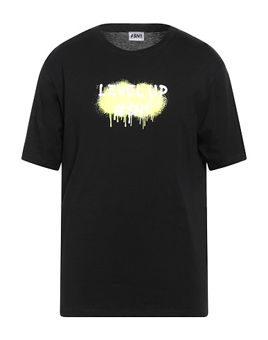 #SN1 T-shirt Black 100% Cotton