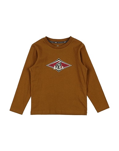BEAR T-shirt Khaki 100% Cotone