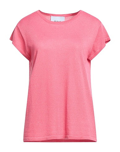 MINUS T-shirt Rosa 78% Viscosa, 22% Fibra di metallo