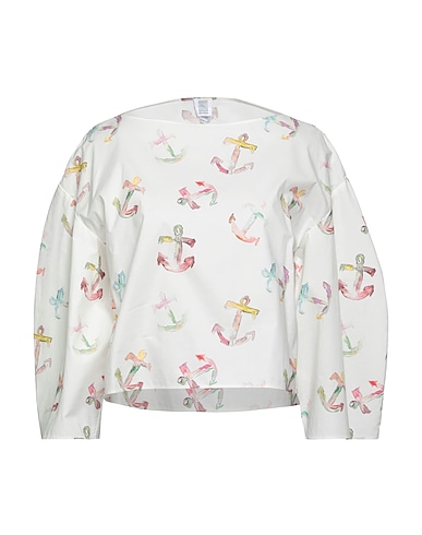 ROSIE ASSOULIN Top White 100% Cotton