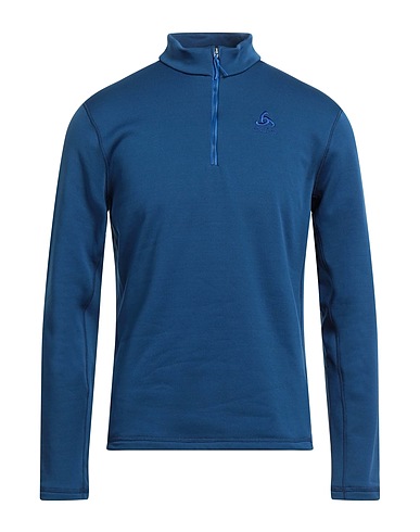ODLO Felpa Blu navy 95% Poliestere riciclato, 5% Elastan