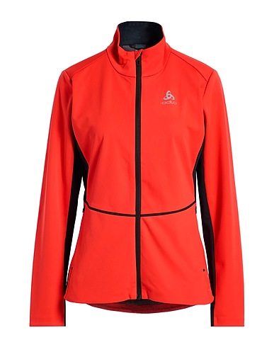 ODLO Sweatshirt Tomatenrot 100% Polyester, Elastan