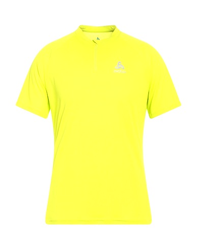 ODLO T-shirt Lime green 67% Recycled polyester, 33% Polyester
