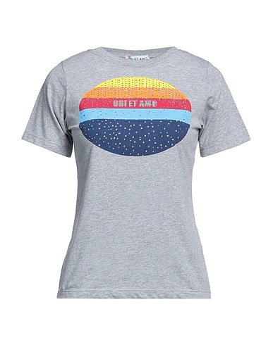 ODI ET AMO T-Shirt Grau 100% Baumwolle