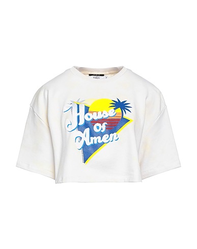 AMEN Sweatshirt Pastel yellow 100% Cotton