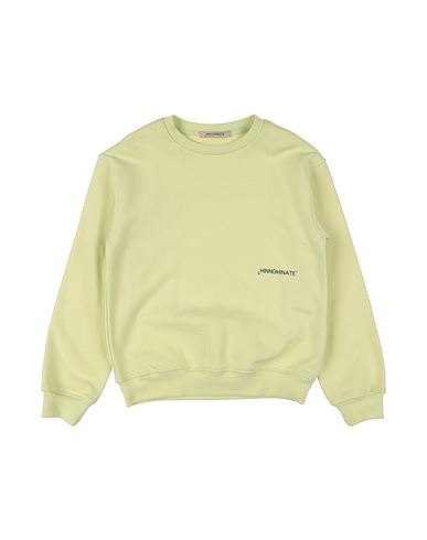 HINNOMINATE Sweatshirt Light green 100% Cotton