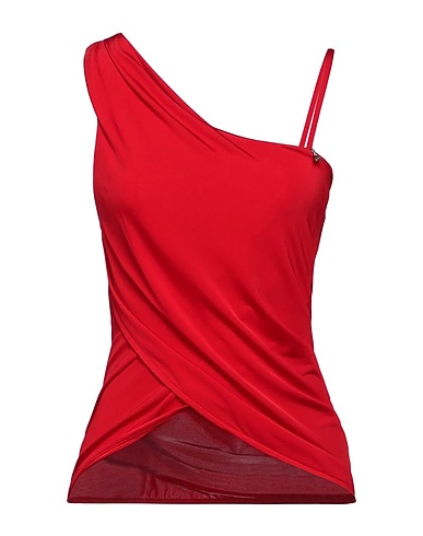 PATRIZIA PEPE SERA Top Red 95% Viscose, 5% Elastane