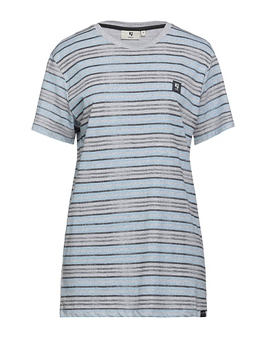 GARCIA T-shirt Light grey 73% Cotton, 27% Polyester
