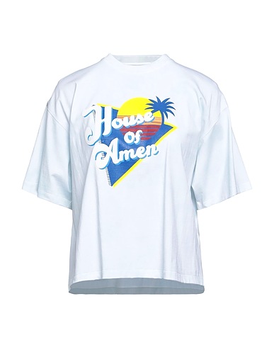 AMEN T-shirt Bianco 100% Cotone