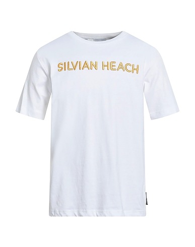 SILVIAN HEACH T-shirt White 100% Cotton