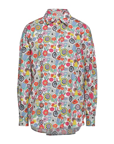 CAMICETTASNOB Floral shirts & blouses White 100% Cotton