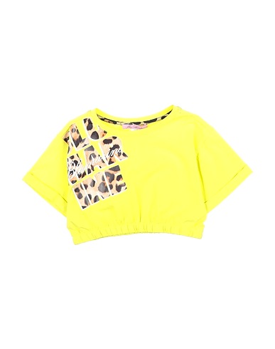 MISS BLUMARINE T-shirt Verde lime 95% Cotone, 5% Elastan