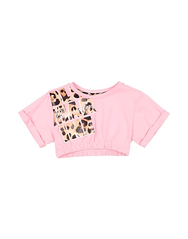 MISS BLUMARINE T-shirt Pink 95% Cotton, 5% Elastane
