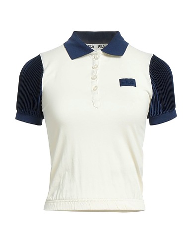 FILA Poloshirt Cremeweiß 100% Baumwolle, Polyester