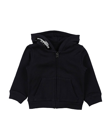 DOLCE&GABBANA Sweatshirt Midnight blue 100% Cotton, Elastane, Polyurethane