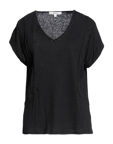GARCIA T-Shirt Braungrau 55% Leinen, 45% Viskose