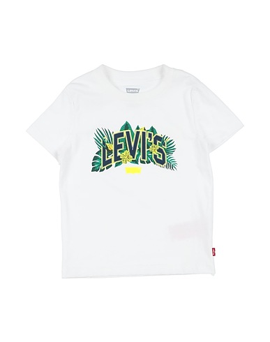 LEVI'S T-shirt White 58% Cotton, 42% Polyester