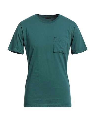 KAOS T-shirt Verde petrolio 100% Cotone