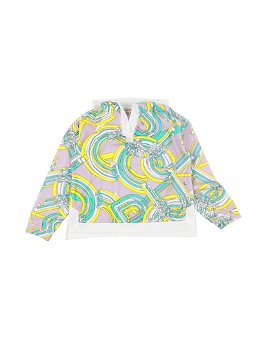 PUCCI Hoodie Lila 77% Baumwolle, 23% Polyester