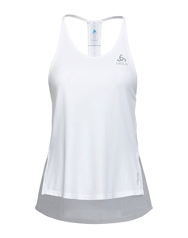 ODLO Tanktop Weiß 65% Polyamid, 35% Polyester