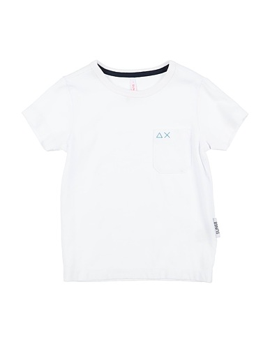 SUN 68 T-shirt White 100% Cotton