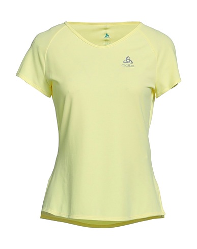 ODLO T-shirt Pastel yellow 65% Polyamide, 35% Polyester