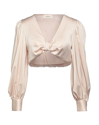 VICOLO Top Ivory 97% Polyester, 3% Elastane