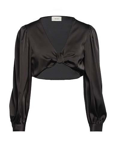 VICOLO Top Nero 97% Poliestere, 3% Elastan