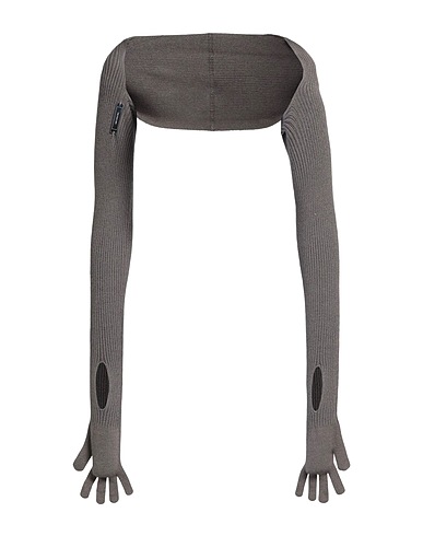 PETER DO Shrug Khaki 70% Cashmere, 30% Silk, Elastane
