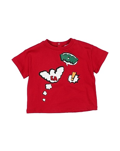 EMPORIO ARMANI T-shirt Red 100% Cotton
