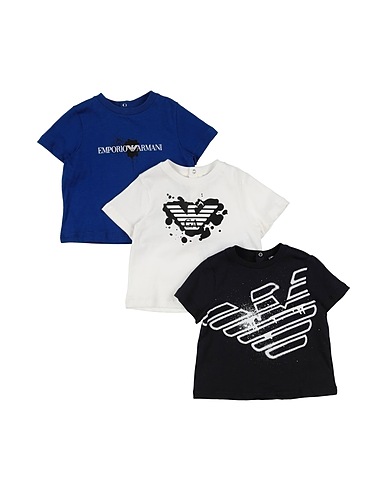 EMPORIO ARMANI T-shirt Charcoal 100% Cotton
