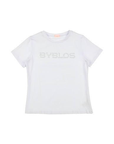 BYBLOS T-shirt White 95% Cotton, 5% Elastane