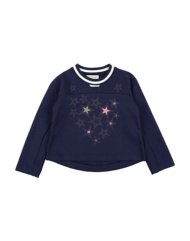 TWINSET Sweatshirt Blue 80% Cotton, 20% Polyester