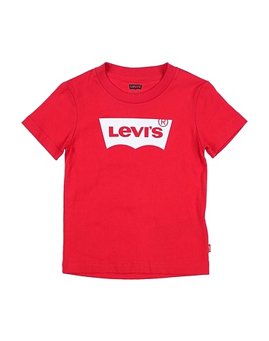 LEVI'S T-shirt Rosso 100% Cotone