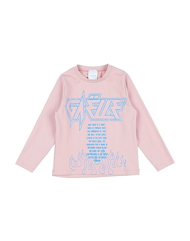 GAëLLE Paris T-shirt Rosa chiaro 93% Cotone, 7% Elastan