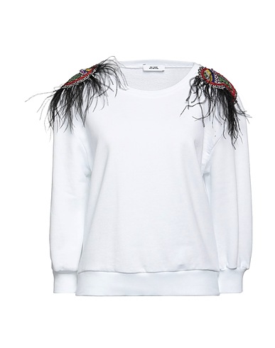 JIJIL Sweatshirt White 100% Cotton