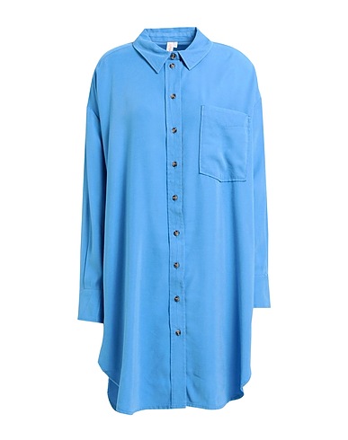 ONLY Solid colour shirts & blouses Light blue 93% EcoVero™ viscose, 7% Polyester