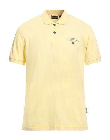 NAPAPIJRI Polo Giallo 100% Cotone