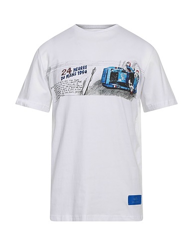BUGATTI T-shirt White 100% Cotton